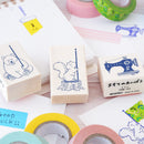 Beverly Deco Stamps - Matsune No Aibou