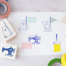 Beverly Deco Stamps - Matsune No Aibou