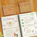 Beverly My Neighbor Totoro Flower Pattern Stamp Set - Fall