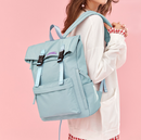 Canvas Foldover Backpack (4 Colors)