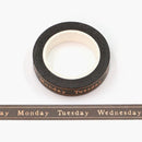 Days Of The Week Washi Tape