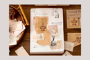 Decorative Scrapbooking Paper Memo Pad - Set of 3