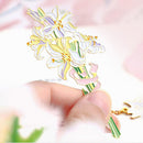 Flower Bouquet Bookmark