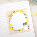 Furukawashiko 4 Designs Memo Pad - Cat
