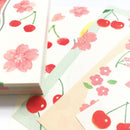 Furukawashiko 4 Designs Memo Pad - Sakura & Cherries