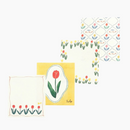 Furukawashiko 4 Designs Memo Pad - Tulips