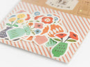 Furukawashiko Flake Stickers - Nordic Flowers