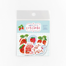 Furukawashiko Flake Stickers - Strawberries