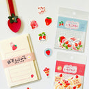 Furukawashiko Flake Stickers - Strawberries