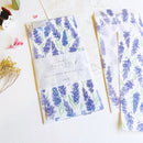 Furukawashiko Japanese Style Message Card Set - Lavender