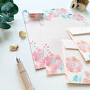 Furukawashiko Letter Set - Peach Blossom