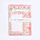 Furukawashiko Letter Set - Red Flowers