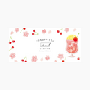 Furukawashiko Yokoppitsu Memo Pad - Sakura & Cherries