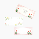 Furukawashiko Yokoppitsu Memo Pad - Tulips