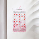 Paperian Cherry Blossom 30 Days Goal Tracker - 12 Sheets