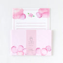 Green Flash Watercolor Letter Set - Blossom