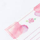 Green Flash Watercolor Letter Set - Blossom