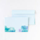 Green Flash Watercolor Letter Set - Starry Night