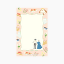 Howl's Moving Castle Mini Letter Set - Flowers