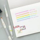 Iconic 2 Way Marker Pen Set - Pastel