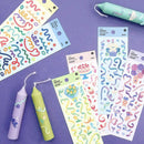 Iconic Confetti Hologram Stickers