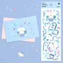 Iconic Confetti Hologram Stickers