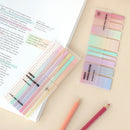 Iconic Index Long Highlighter Sticky Notes