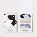 KITTA Tab Stickers - Napping Neko