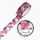 Kamiiso Kimono Series Washi Tape - Tsukishita Beauty