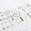 Kamio Daily Deco Clear Stamp - Daily