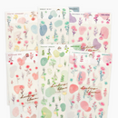 Kamio Healing Bloom Clear Stickers