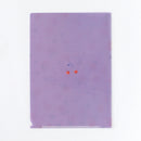 Kohaku A5 Clear Folder - 3 Pockets - Berries