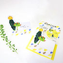 Koniwa Stand Sticky Memo Pad - Clover