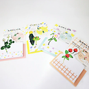 Koniwa Stand Sticky Memo Pad - Clover