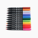 Kuretake Fudebiyori Brush Pen - 12 Color Set