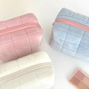 Large Plush Pastel Pencil Case