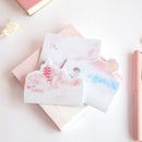 Layered Cherry Blossom Sticky Notes