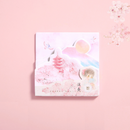 Layered Cherry Blossom Sticky Notes
