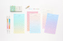 Livework ABC Ombre Color Stickers - Alphabet
