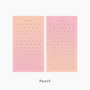 Livework ABC Ombre Color Stickers - Alphabet