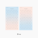 Livework ABC Ombre Color Stickers - Alphabet