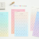 Livework ABC Ombre Color Stickers - Alphabet