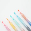 Livework Twin Plus Double-Sided Markers - 10 Color Set - Pastel