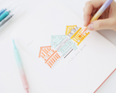 Livework Twin Plus Double-Sided Markers - 10 Color Set - Pastel