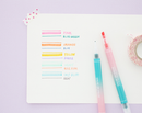Livework Twin Plus Double-Sided Markers - 10 Color Set - Pastel