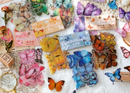 MO•CARD Original Deco Stickers - Pink Butterflies