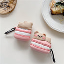 Macaron Bear AirPod Case