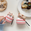 Macaron Bear AirPod Case