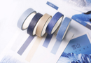 Macaron Color Washi Tape Set - Natural Colors (9 Types)