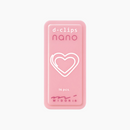 Midori D-Clips Nano Clips - Heart - Box of 16